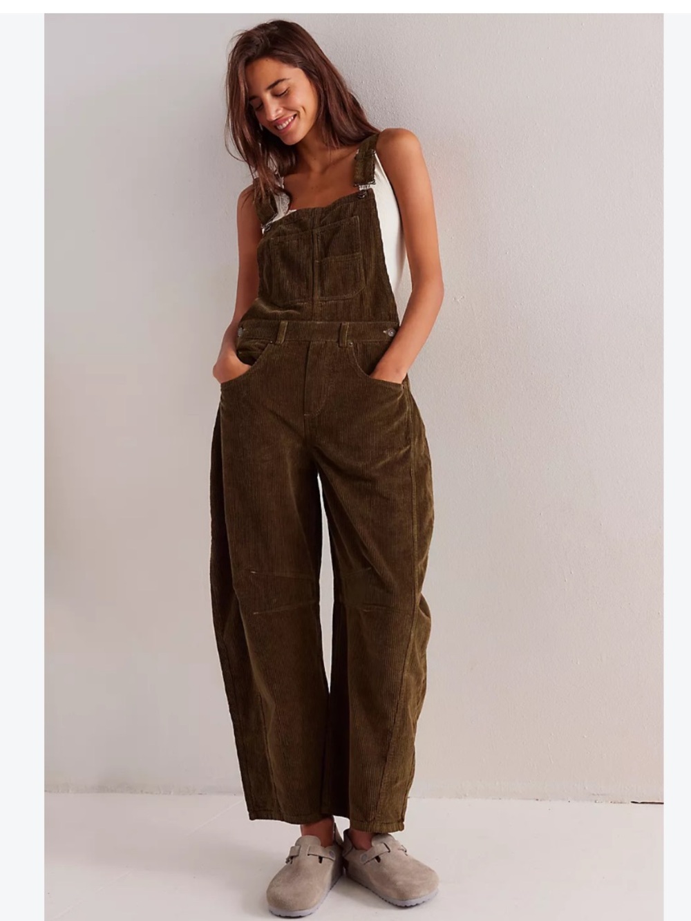 We The Free Good Luck Cord Overalls
NWOT
Color - Chocolate Mouse
Free People